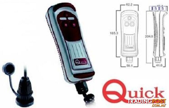 Quick Hand Held Remote Controls - with LED or without Lamp