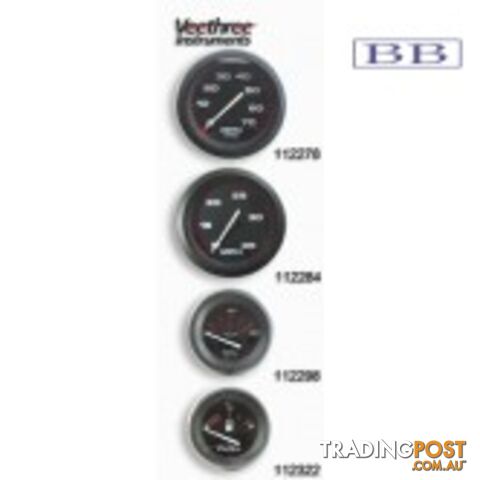 Black Amega Speedo 65 mph