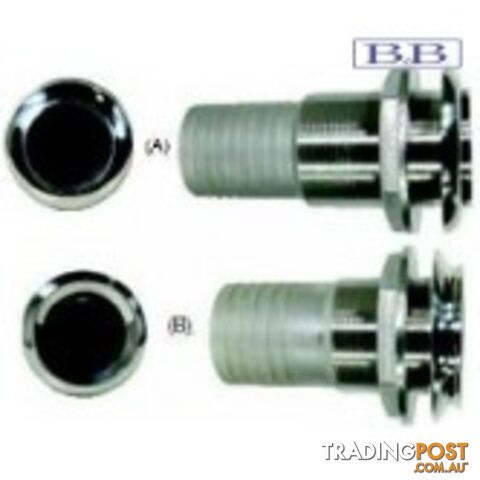 Exhaust outlet s/s 45mm