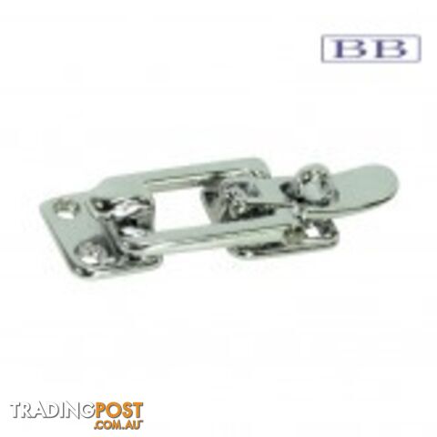Slimline Hatch Fastener Brass Flat