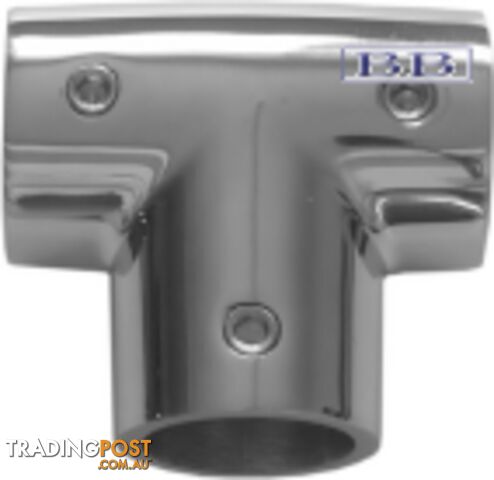 Stainless Steel Rail fittings 90deg T