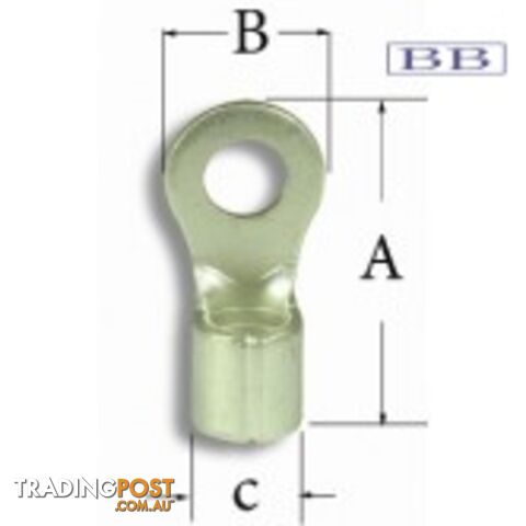 38-8 Crimp Battery Lug