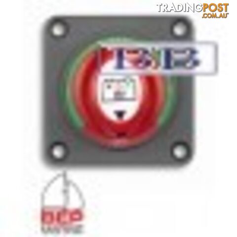BEP Mini Four Position Battery Switch Panel mount