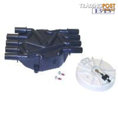 Distributor Mercruiser replacement cap and rotor V8 late