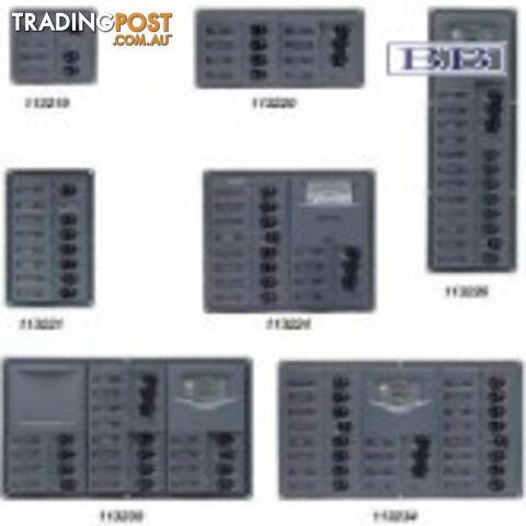 AC 12 Breaker Panels with Digital Meter