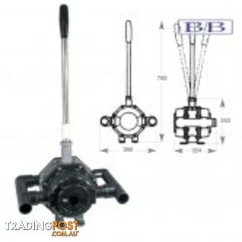 Marine Henderson MK5 Double Action Pumps