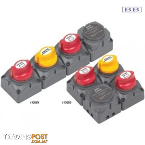 BEP Battery Distribution Cluster with DVSR - Single Engine Two Battery Banks