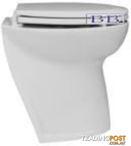 Jabsco boat marine toilets Deluxe Slant Silent Flush Toilets 12/24V HOUSEHOLD...