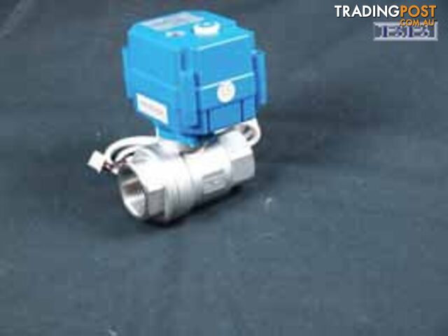 ELECTRIC Ball valves 3/4 inch to 1 1/2 inch 12 and 24v