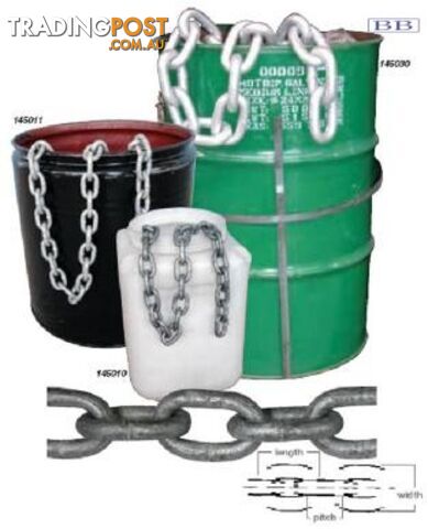 General Link Gal Chain 100kg - 8mm