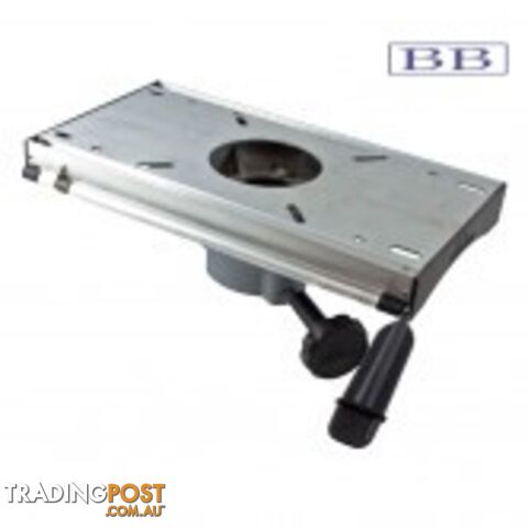 Boat Pedestal Mount Chair Slide - 60mm