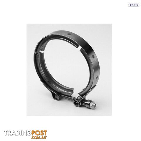 Turbo V clamps 75mm 89505K S/Steel
