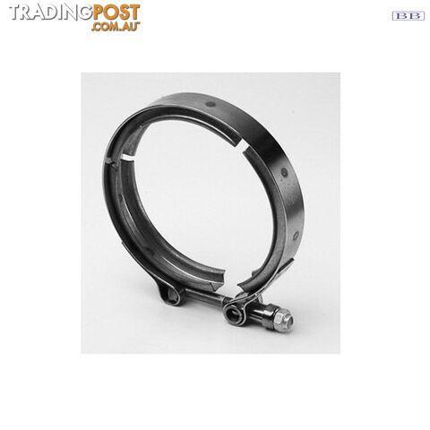 Turbo V clamps 75mm 89505K S/Steel