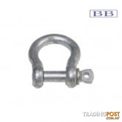 Bow Shackle Galvanised 19mm (3/4")