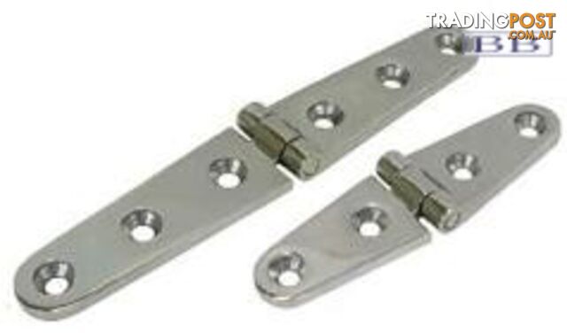Strap Hinges Cast S/S 155mm