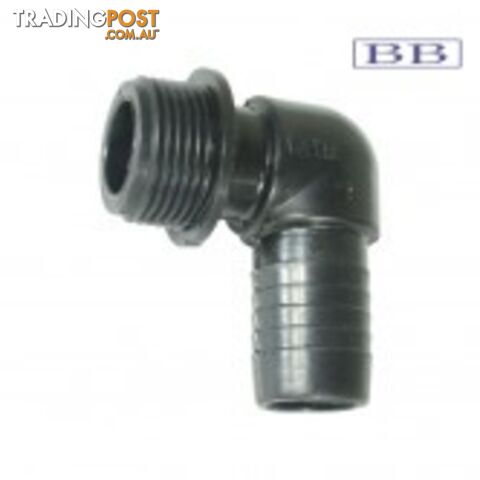 Hose Tail Œ_" BSP Elbow - Plastic