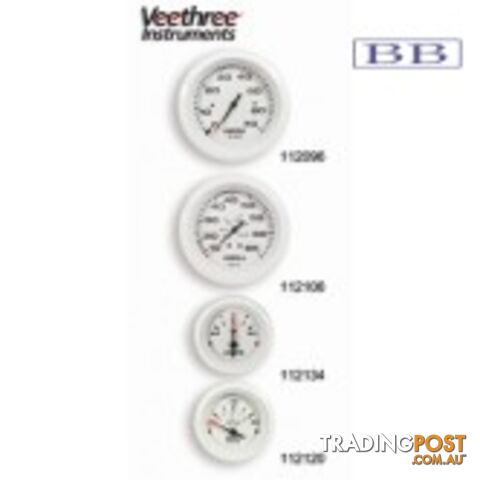 Marine gauges Hourmeter 10,000 hours