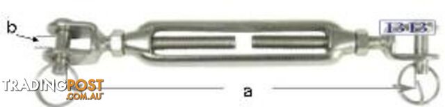 Turnbuckle Fork&Fork M5