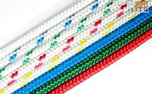 Double Braid 8mm x 200m Green Fleck