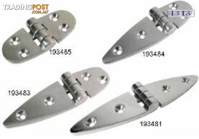 Cast S/S Hinges 120mm