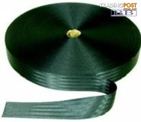 Webbing - 25mm x 100m Black