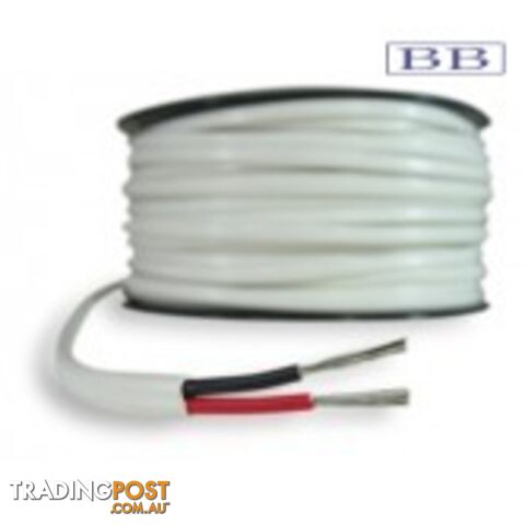 1.13mmŒ_  Sheathed Twin Core Tinned Wire (100m)