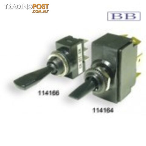 Toggle Switch - On/Off/On - Single Pole