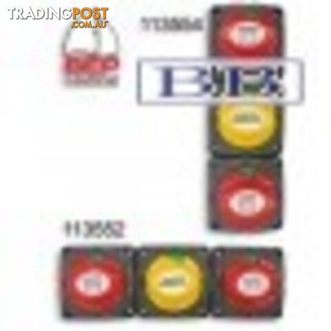 BEP Battery Distribution Cluster - Single Engine Two Battery Banks Vertical