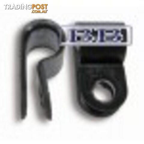 3mm Cable 'P' Clamp (25 Pack)