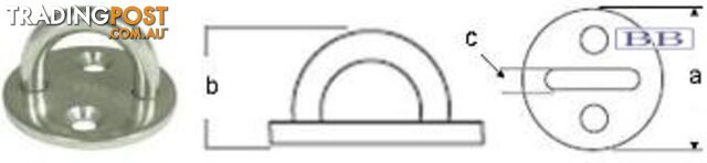 Round Pad Eye Large