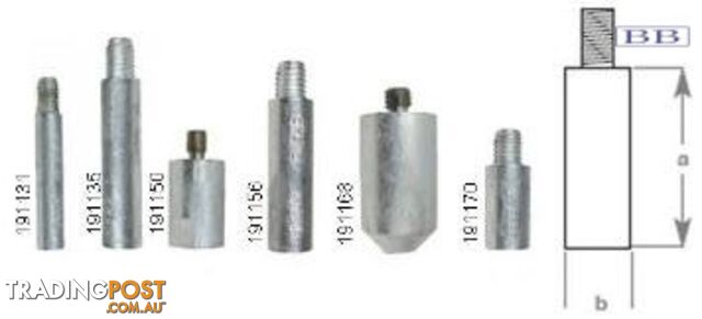 Replacement Anode for 191142