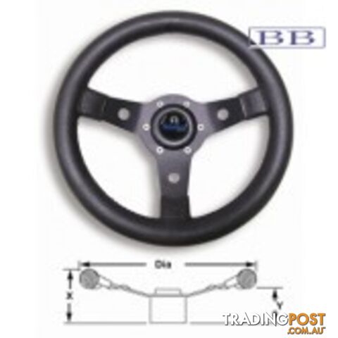 Boat steeringb wheel Sport Alloy Wheel