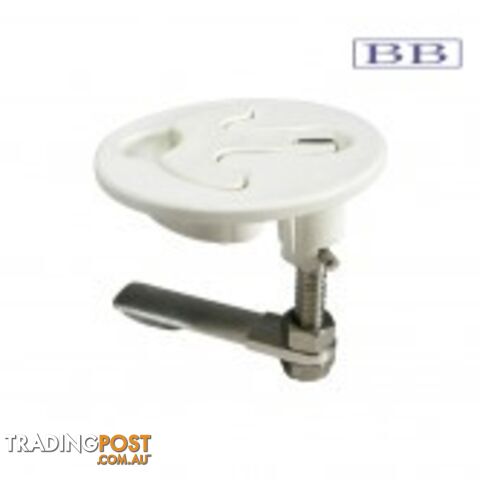 'T' Handle Catches - White