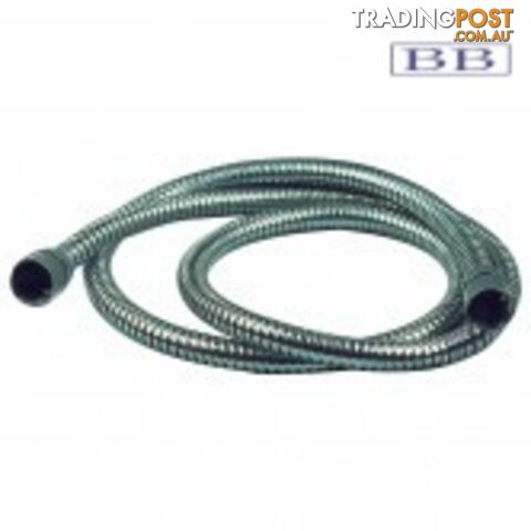 Reinforced chrome spiral hose