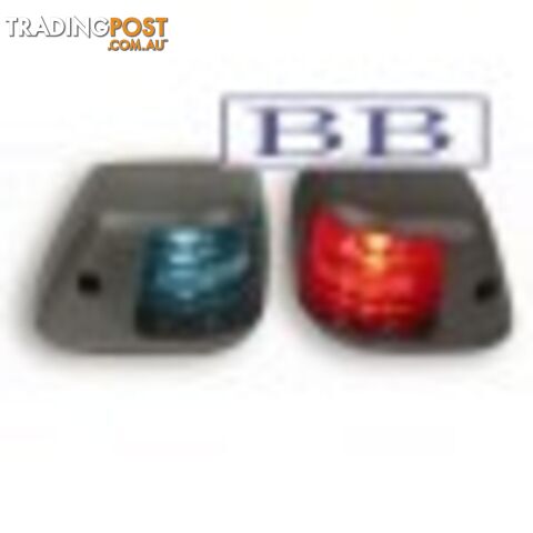 Side Mount Nav Lights Black