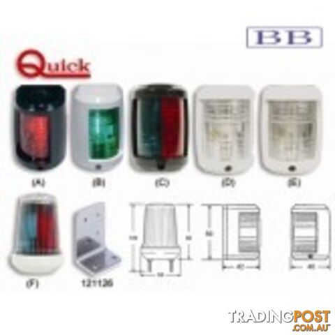 Tri-colour Nav Light White