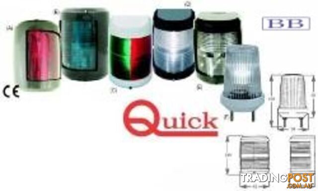 Stern Nav Light - White 12V