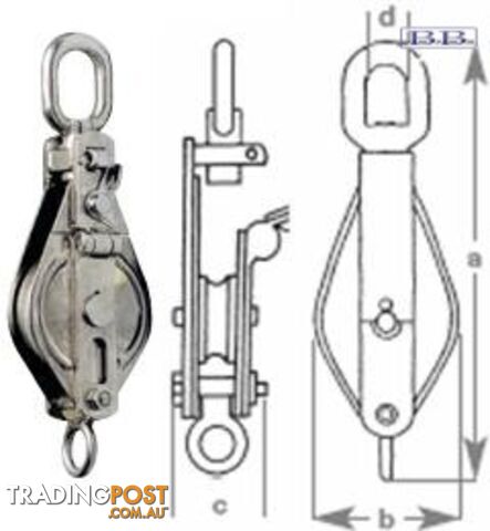 Snatch Block 16mm