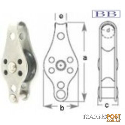 Single Block and Becket 6mm