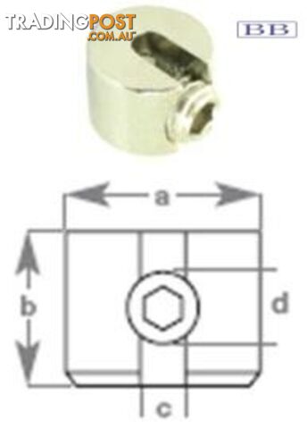 Adjustable Cable Stop 3.0~4.0mm wire