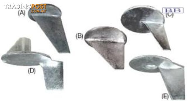 MercuryŒ¬ Mariner Force Mercruiser Type Trim Tab Anodes