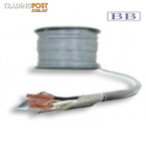 Twin Core Twisted Shielded Wire