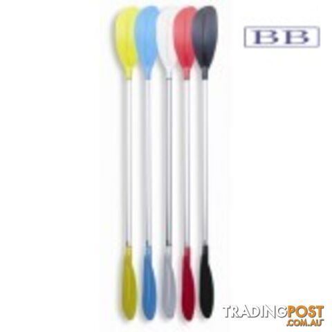 Double Ended Aluminium Paddles - Black