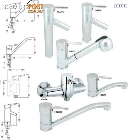 Tall fixed faucet