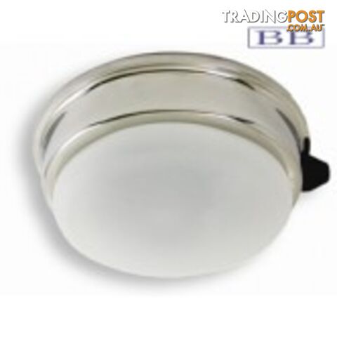 Polished Cast S/S Dome Light - With Switch