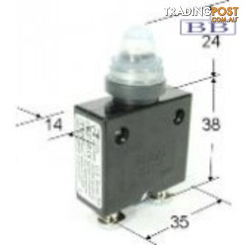 CarlingŒ¬ CLB Circuit Breaker 30 Amp