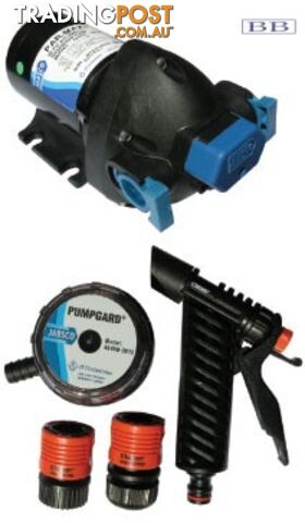 Jabsco boat marine pumps 15 LITRE Par-Max 4.0 High Pressure Deckwash Kit...