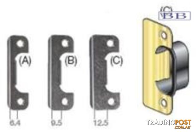 Mobella Striker Plate - 12.5mm