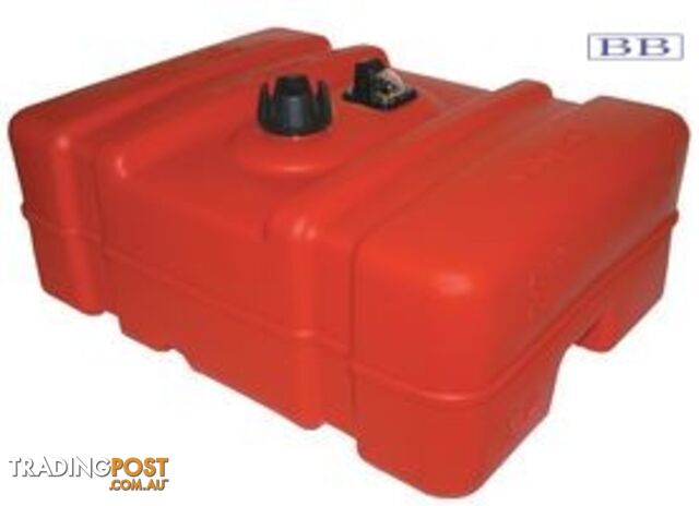 Marine Fuel Tank & Gauge 45 Litre (12 Gallon US) low profile rwb3678