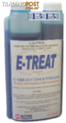 E-Treat chemical toilet treatment concentrate. etreat